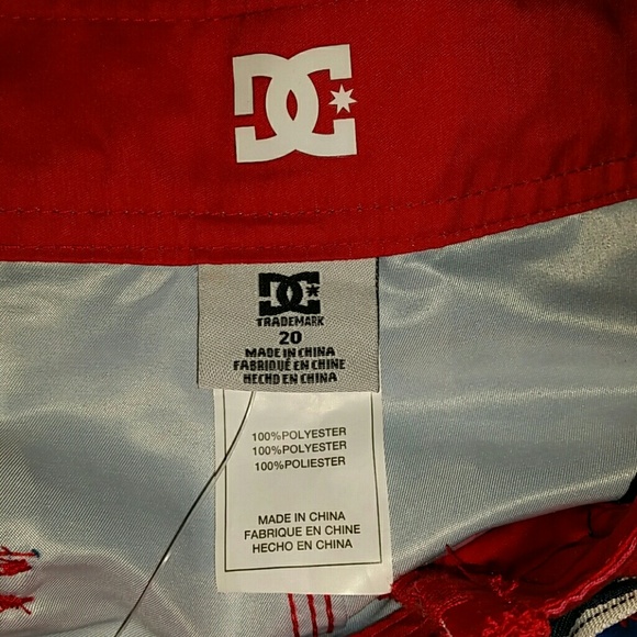 DC Board Shorts in Red, White & Blue Size … - Picture 4 of 5